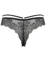 Dámské sexy krajkové tanga V-10098 Černá - Axami Dámské sexy krajkové tanga V-10098 Černá - Axami