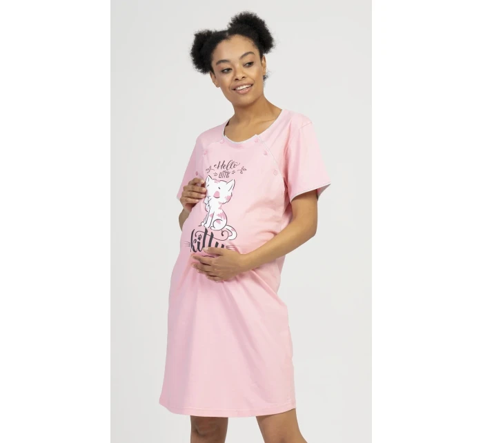 Dámská noční košile mateřská Little model 16478536 - Vienetta Dámská noční košile mateřská Little model 16478536 - Vienetta