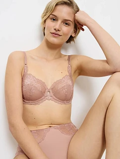 Dámská podprsenka Wild Peony Florale W - PINK - sv. růžová 1774 - TRIUMPH