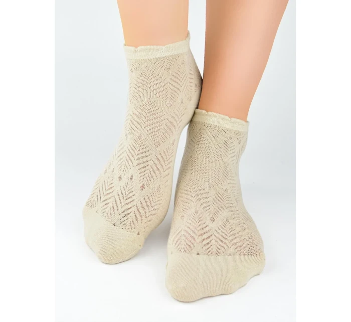 Ponožky Noviti SB118 Jacquard Leaf 35-42 Ponožky Noviti SB118 Jacquard Leaf 35-42