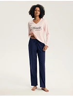 Dámské pyžamo Henderson 46114 Gianna, dlouhé rukávy, velikosti S–3XL Dámské pyžamo Henderson 46114 Gianna, dlouhé rukávy, velikosti S–3XL