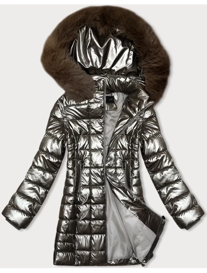 dámská bunda v barvě  s kapucí model 21247059 - J.STYLE