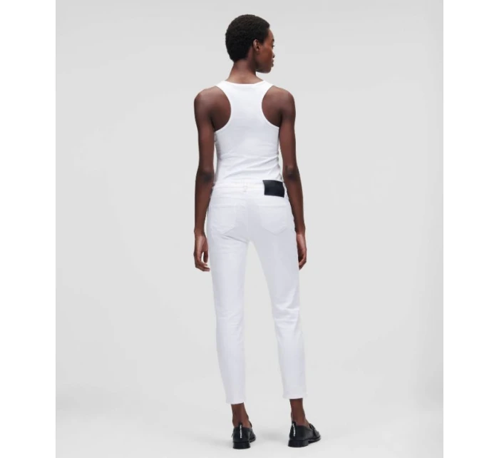 White Denim Pants W Jeans model 19443398 - Karl Lagerfeld