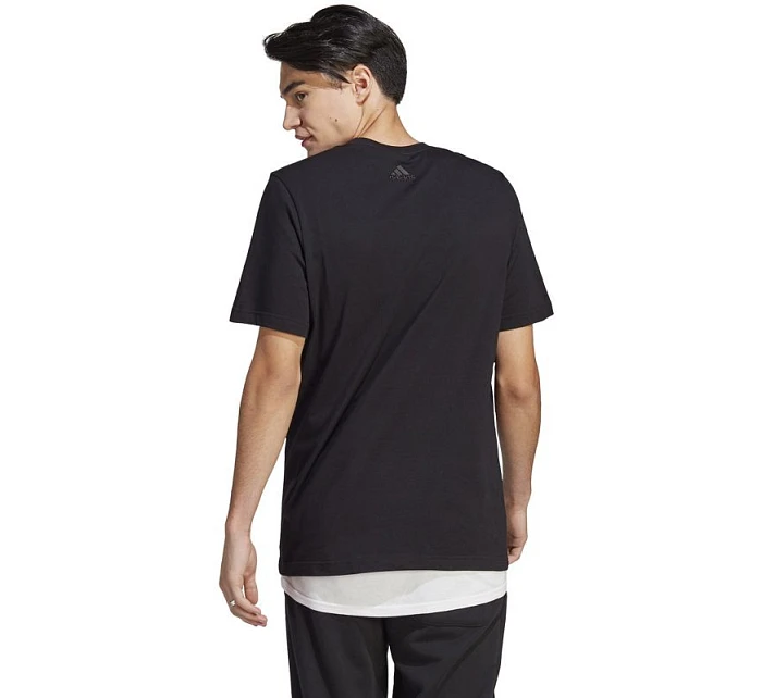 Tričko adidas Essentials Single Jersey s lineárním vyšívaným logem M IC9274