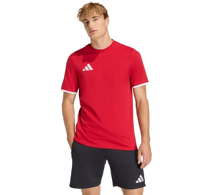 Pánské tričko adidas Entrada 26 Tee red JZ6676 pánské