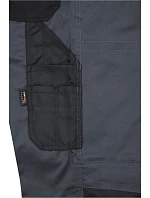 JN (4260) Pracovní kalhoty s laclem Strong carbon/black model 22533219 - Daiber