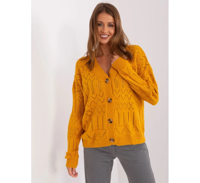 Sweter BA SW beżowy model 21116682 - FPrice Sweter BA SW beżowy model 21116682 - FPrice