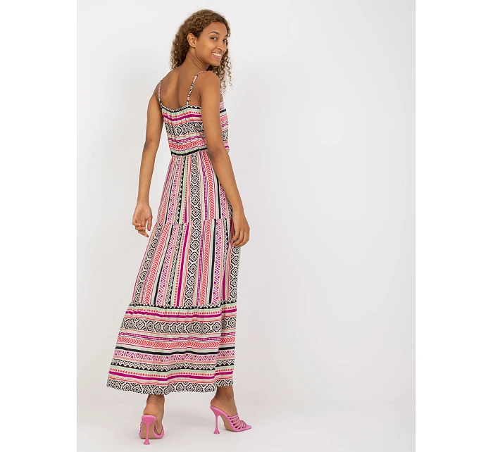 Šaty D73781M30313A vícebarevné