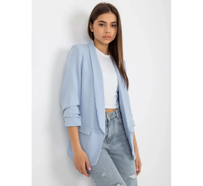 DHJ MA 7684 bunda.15P světle modrá