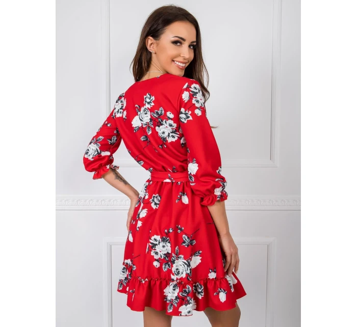 Šaty LK SK 507917.23P červená