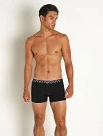 Pánské boxerky 111290 3F535 00020 černé - Emporio Armani