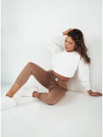 Dámské tepláky LOREN camel FashionStreet UY1827 Dámské tepláky LOREN camel FashionStreet UY1827