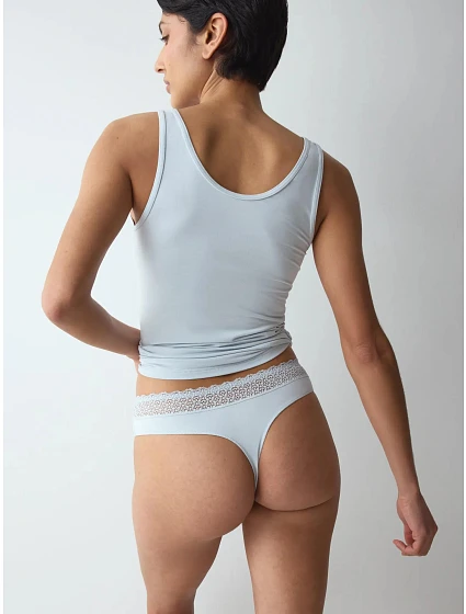 Feel of Modal String - Pearl Grey - TRIUMPH Pearl Grey - TRIUMPH Feel of Modal String - Pearl Grey - TRIUMPH Pearl Grey - TRIUMPH