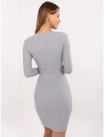 sukienka w z dekoltem model 21266720 - Factory Price