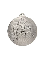 Stříbrná volejbalová medaile Ocel MMC3073/S