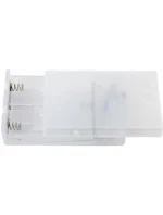 DRÁTĚNÁ SVĚTLA GIRLANDA NA BATERIE 40 VEDLA VÍCE BAREV