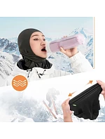 Qunature lyžařská kukla 13230023010 bike motorbike kukla velikost M - černá