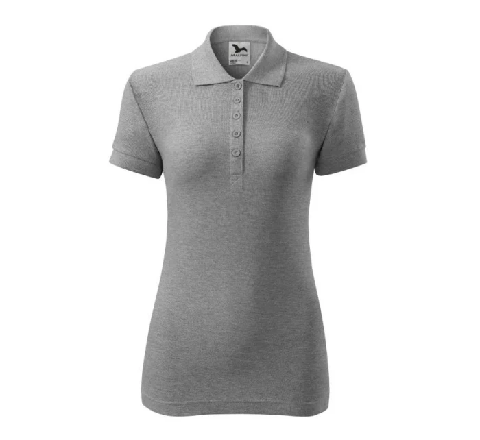 Polokošile Malfini Cotton W MLI-21312 tmavě šedá melange