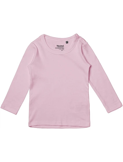 Neutral O 11001 Dětské tričko s dlouhým rukávem 77.1001 light pink Neutral O 11001 Dětské tričko s dlouhým rukávem 77.1001 light pink