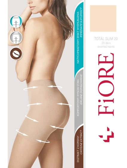 Fiore Total Slim 20 den M5206 barva:přírodní