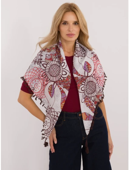 Závoj AT CH EC571.53 tmavě hnědý