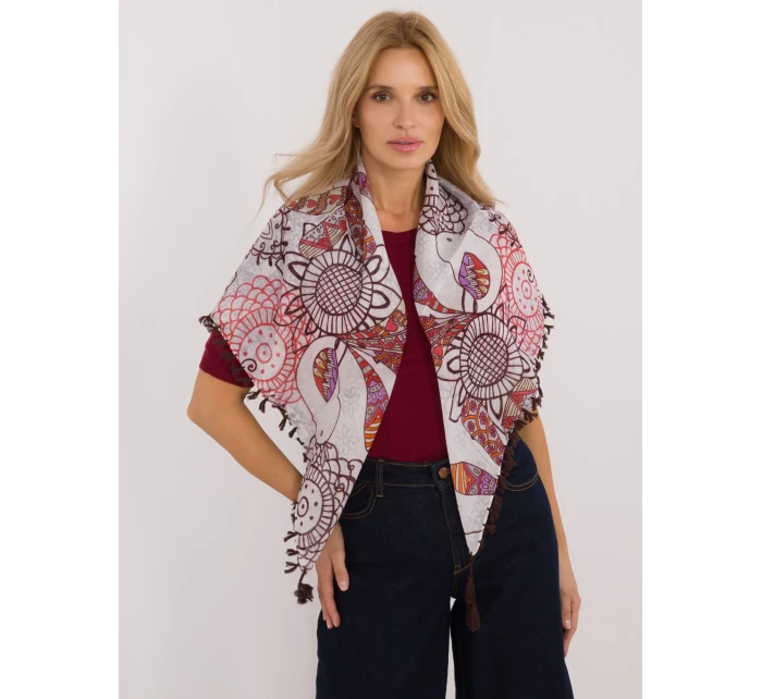 Závoj AT CH EC571.53 tmavě hnědý