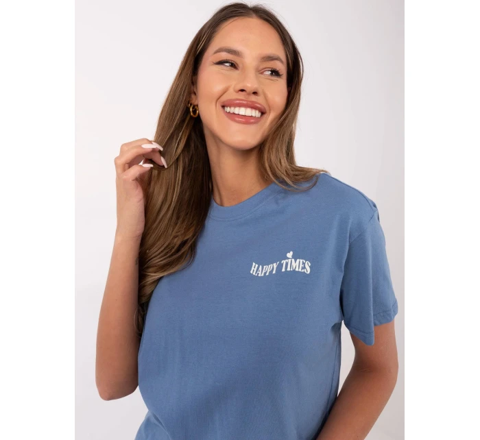 Tričko D12022AC02645G tmavě modré Tričko D12022AC02645G tmavě modré