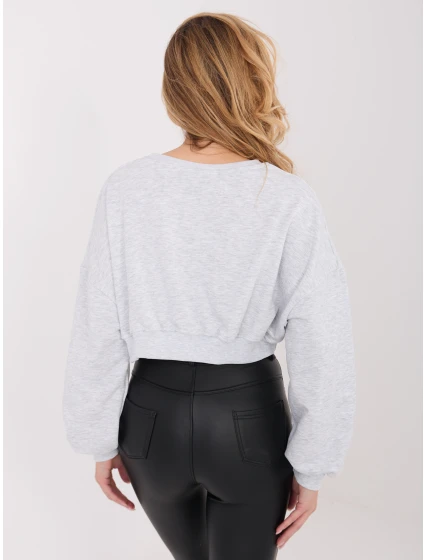 Bluza WT BL jasny szary model 21858965 - FPrice Bluza WT BL jasny szary model 21858965 - FPrice