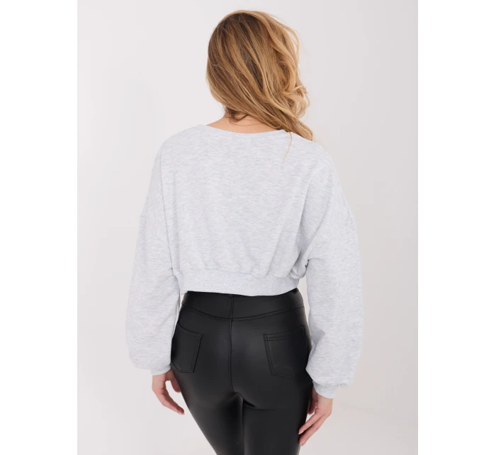 Bluza WT BL jasny szary model 21858965 - FPrice Bluza WT BL jasny szary model 21858965 - FPrice