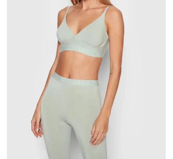 Dámská sportovní podprsenka Světle zelená model 15913495 - Guess Dámská sportovní podprsenka Světle zelená model 15913495 - Guess