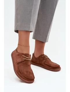 Dámské polobotky 327 Hnědá - Step in style