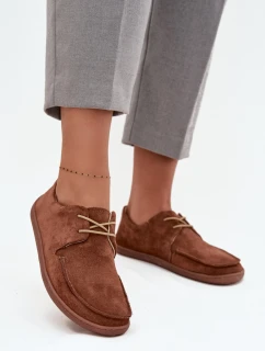 Dámské polobotky 327 Hnědá - Step in style