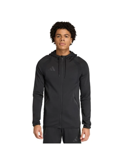 Pánská mikina adidas Tiro 26 Travel Sweat Hoodie black KF6075 pánské oblečení