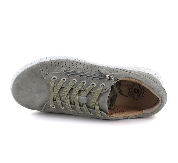 Dámské kožené boty na platformě zelené M.Daszynski model 22068758 - M. Daszyński Dámské kožené boty na platformě zelené M.Daszynski model 22068758 - M. Daszyński