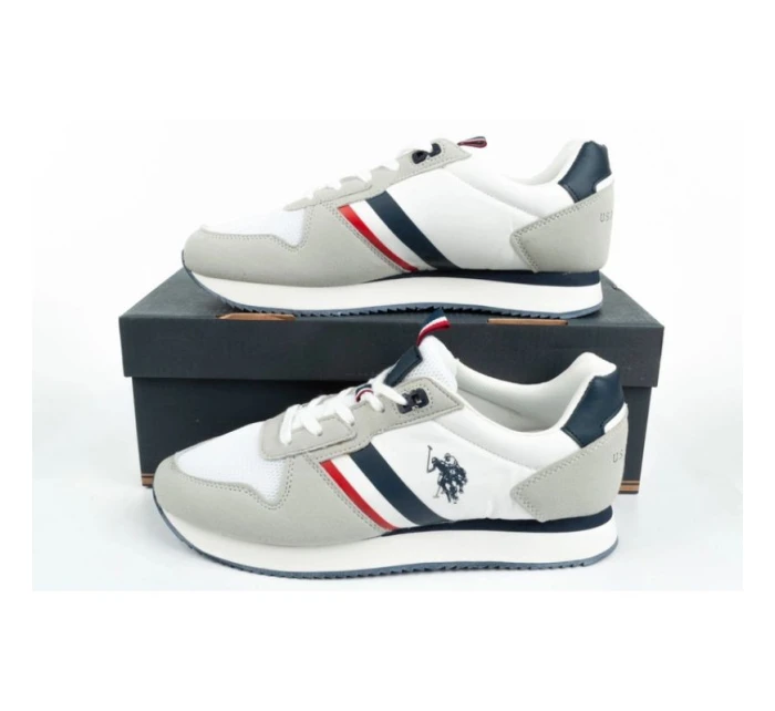 U.S. Polo ASSN. M NOBIL006-WHI sportovní obuv