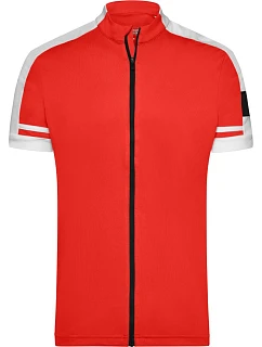 Daiber JN 454 Pánské cyklistické tričko se zipem 02.0454 red