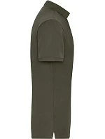 JN Pánské pracovní elastické bio polo Solid 02. olive model 22531956 - Daiber JN Pánské pracovní elastické bio polo Solid 02. olive model 22531956 - Daiber