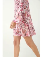 Vamp - Květinová noční košilka s dlouhým rukávem 21825 - Vamp Vamp - Květinová noční košilka s dlouhým rukávem 21825 - Vamp