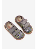 Pantofle Chlapecké S  Šedé model 21705469 - Milami