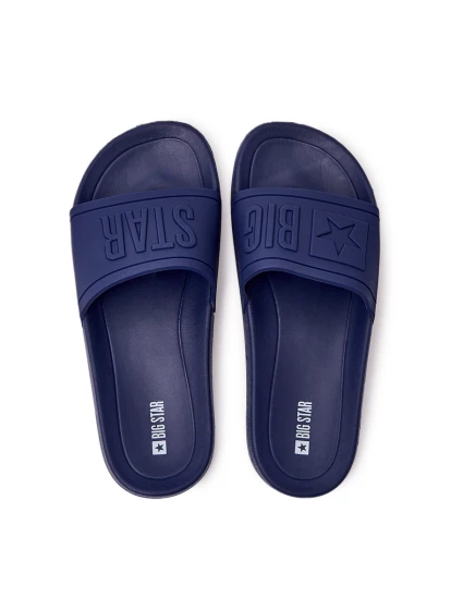 Pánské Klasické Nazouváky Big Star Tmavě Modré model 21512114 - Big Star Shoes Pánské Klasické Nazouváky Big Star Tmavě Modré model 21512114 - Big Star Shoes