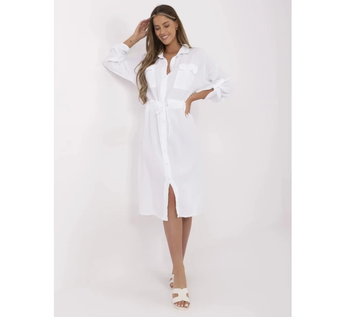 Šaty MI SK 91166.73 bílé