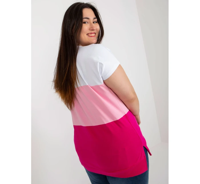 Halenka RV BZ 8778.48 bílé a růžové