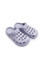 Dámské Nazouváky šedé Pěnové Crocsy EVA Dámské Nazouváky šedé Pěnové Crocsy EVA