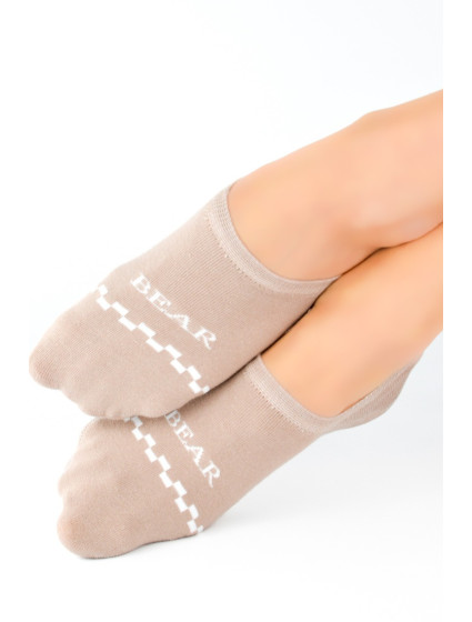 Nízké ponožky baleríny se silikonem SN017