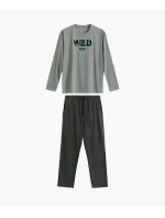 Pyžamo model 21281129 long/r S2XL pánské - Atlantic