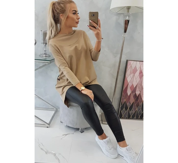 Mikina s potiskem kola camel