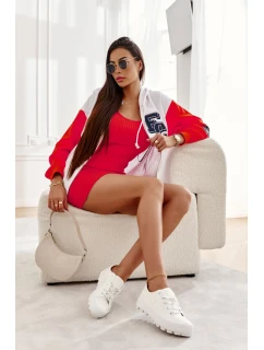 Módní lakované tenisky Big Star KK274045 Bílá