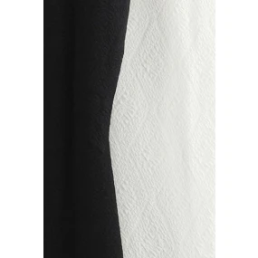 Společenské značkové šaty LUXESTAR zdobené perlami krátké černé - Černá - LUXESTAR