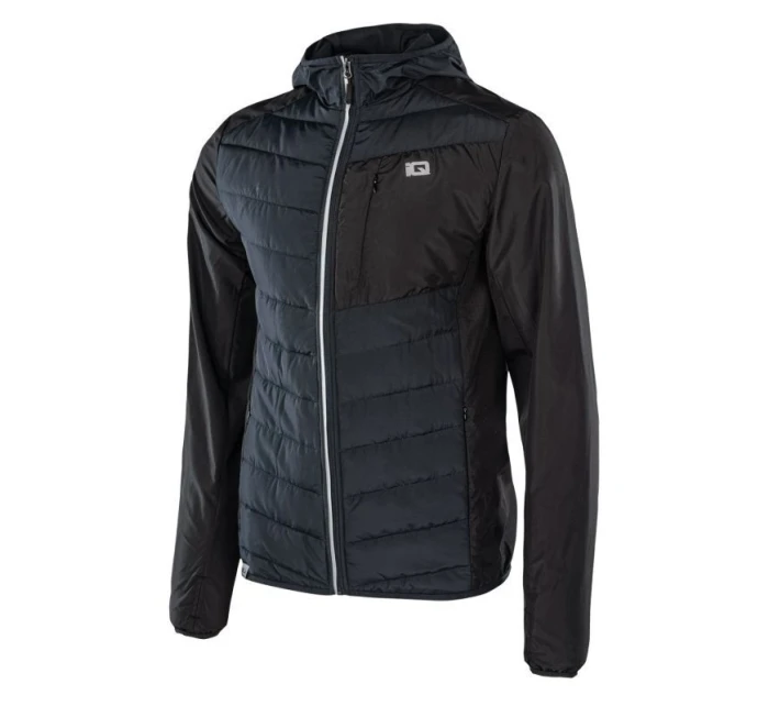 Pánská sportovní bunda Cross The Line Yoran Černá - IQ Pánská sportovní bunda Cross The Line Yoran Černá - IQ