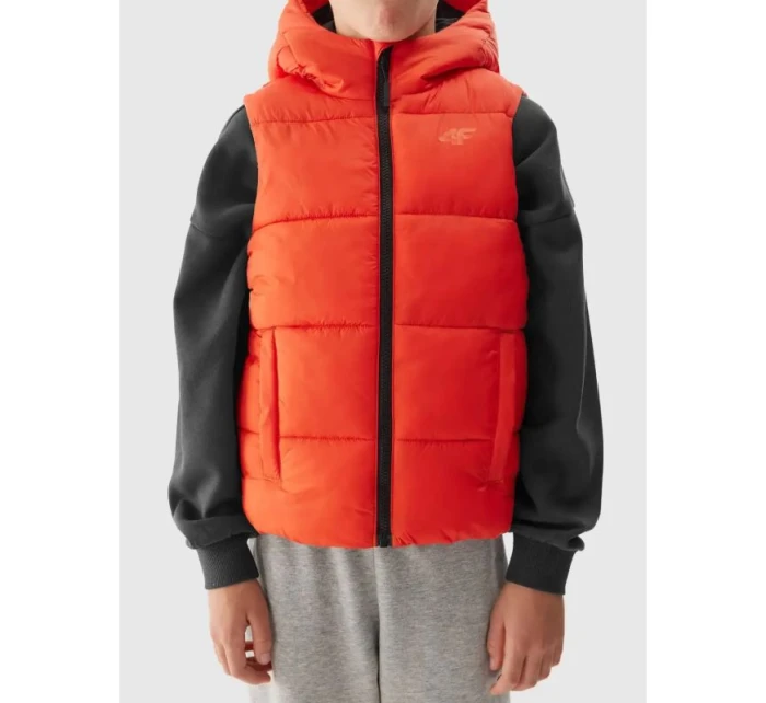 Bunda bez rukávů 4F Jr 4FJWAW24TVJAM134-70S dětské Bunda bez rukávů 4F Jr 4FJWAW24TVJAM134-70S dětské